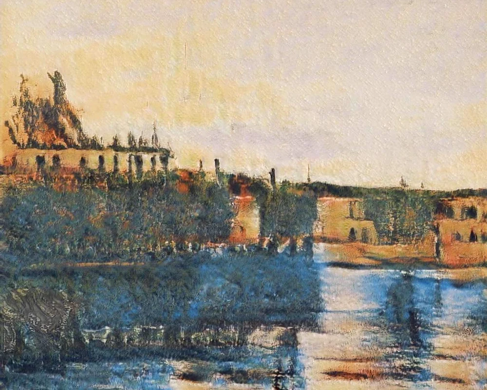 Art AI gedruckt von Prodigi