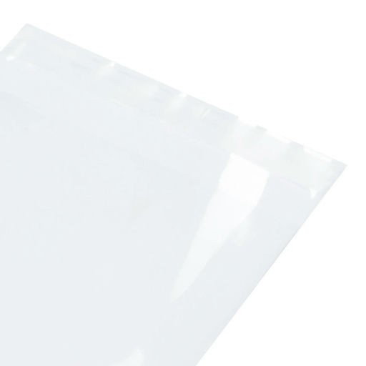 Clear envelope packaging corner
