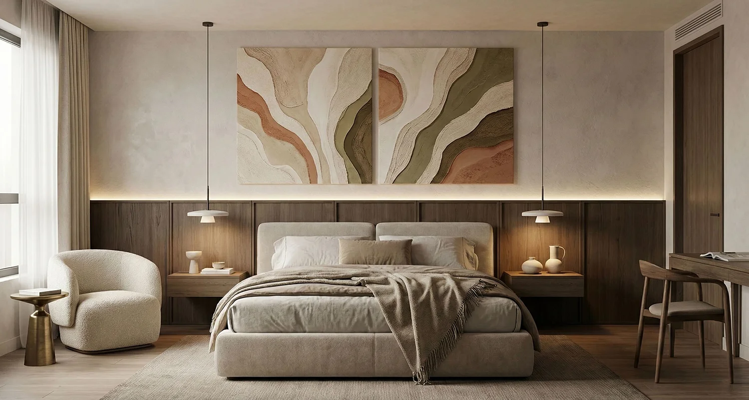 Hotel wall art and curated print collections
