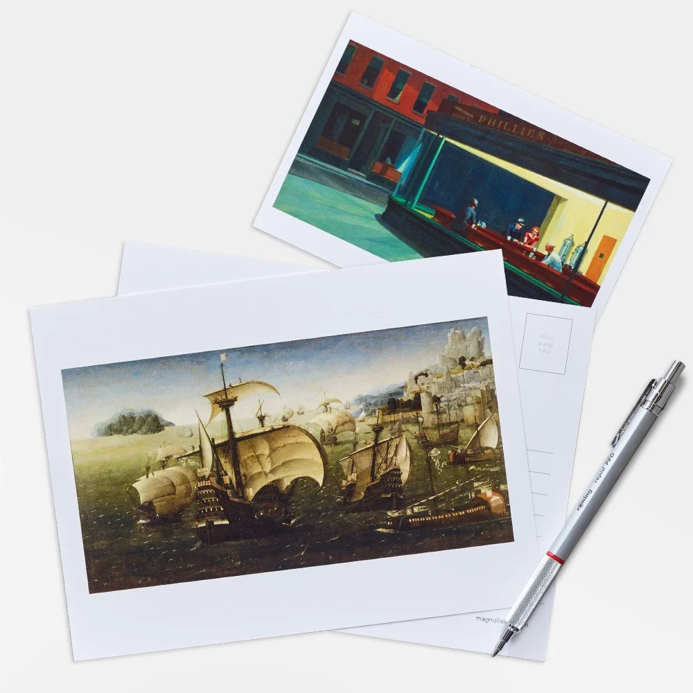 Fine art postcard different sizes
