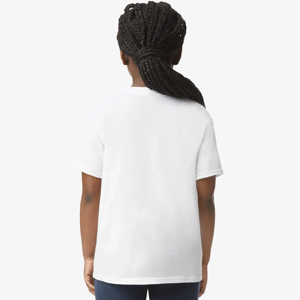 Gildan 64000b back_white