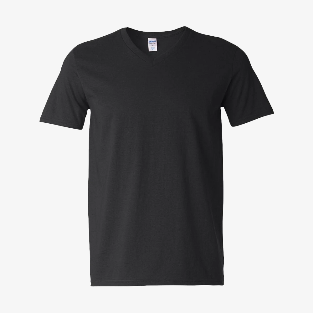 Gildan 64v00 plain_black