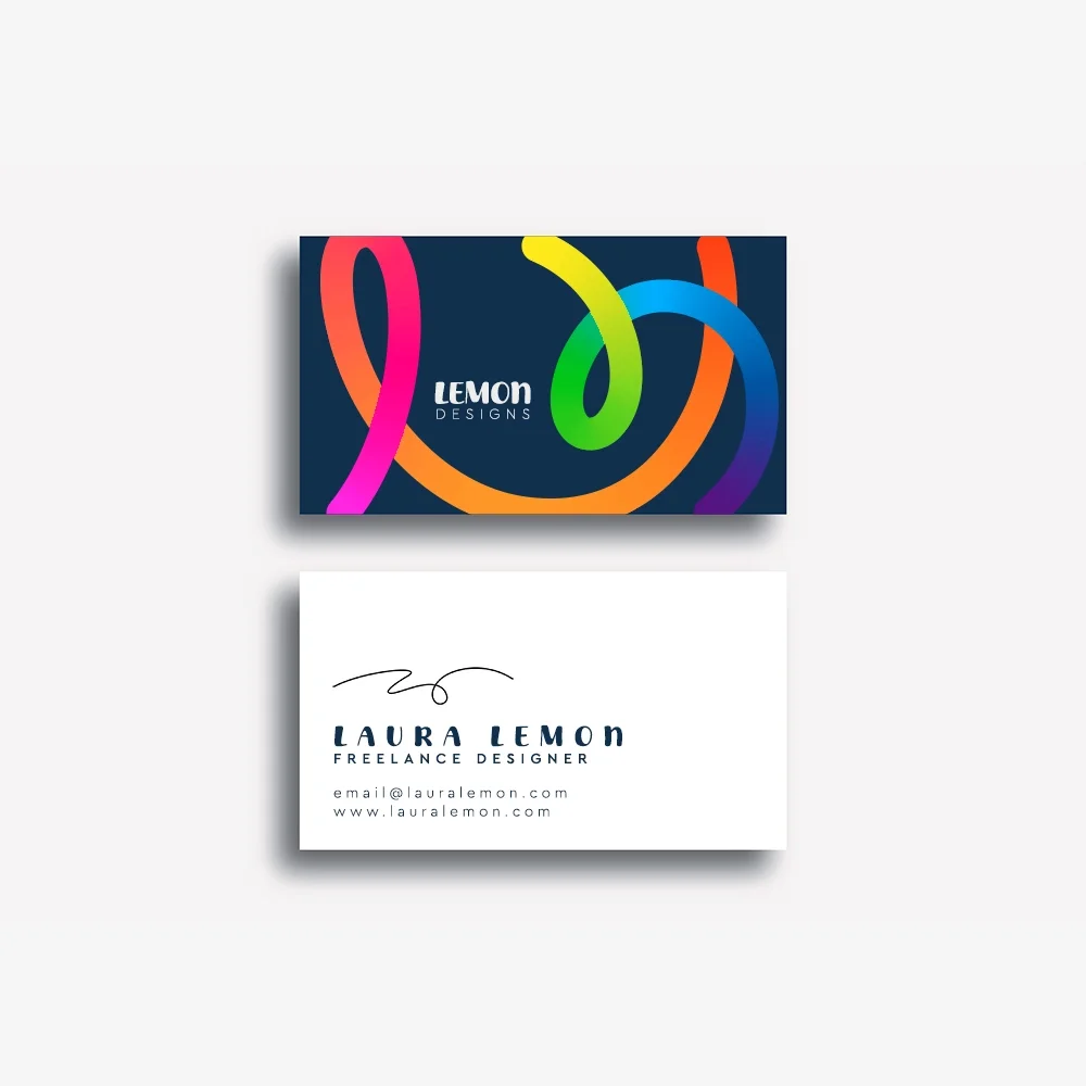 Lauralemon busines cards