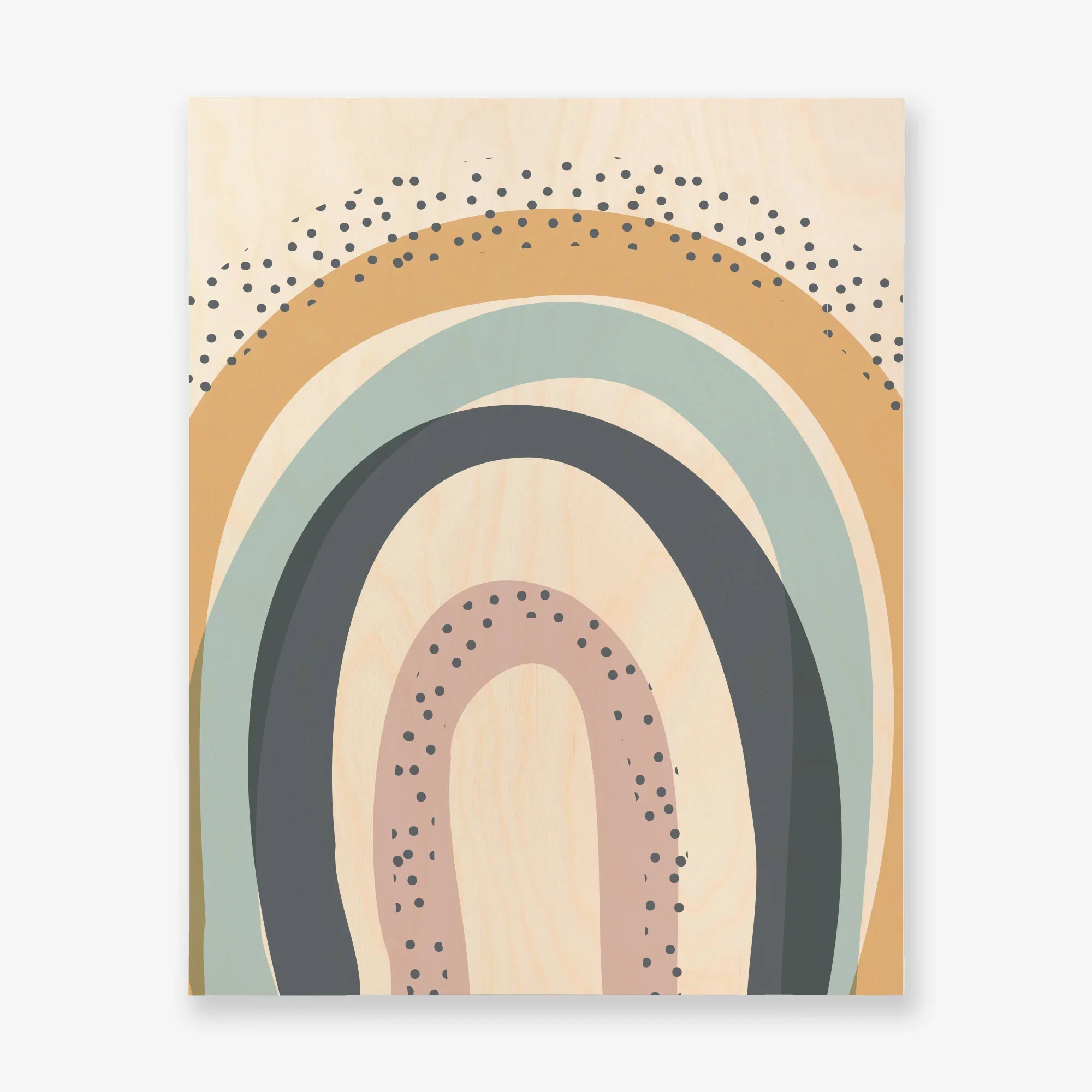 Maple print face on