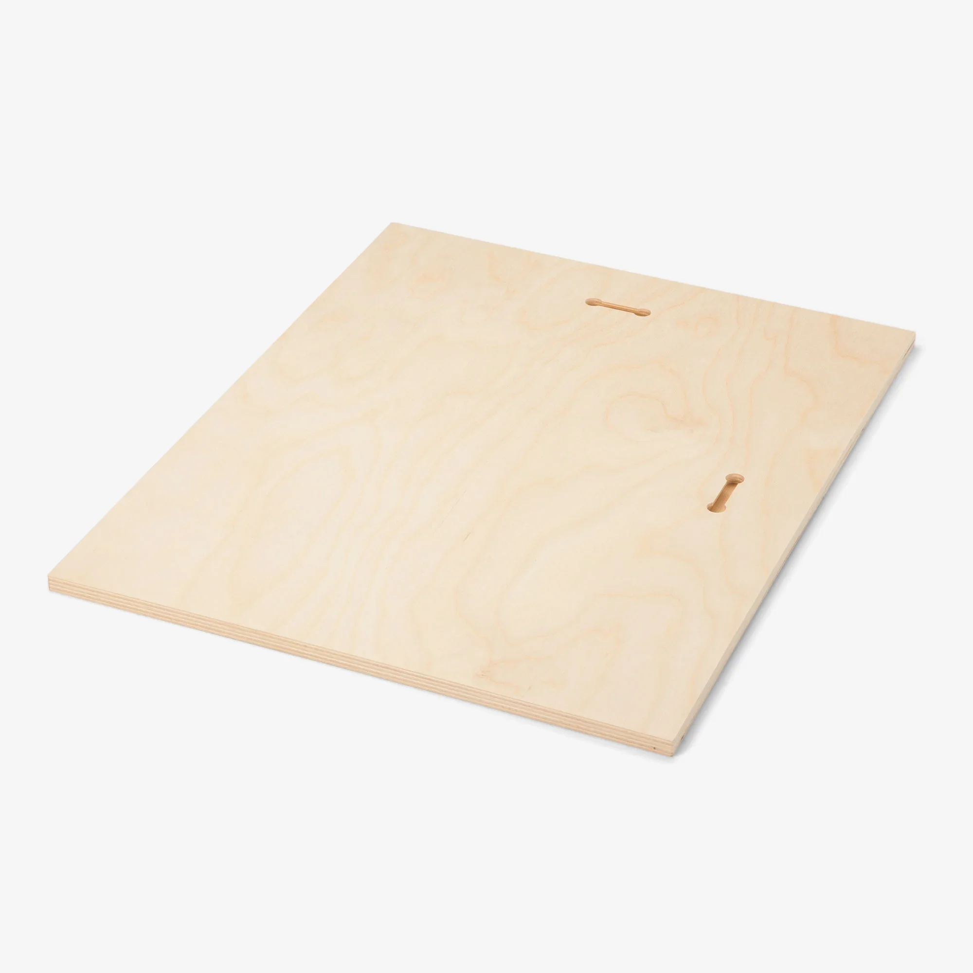 Maple print rear with keyhole