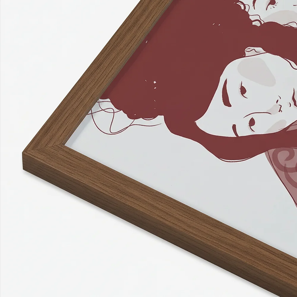 New brown frame