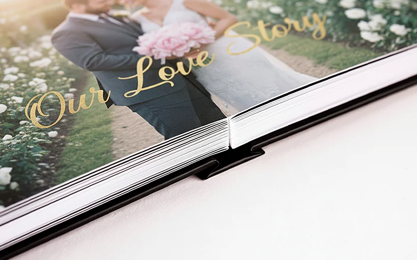 Layflat photo book