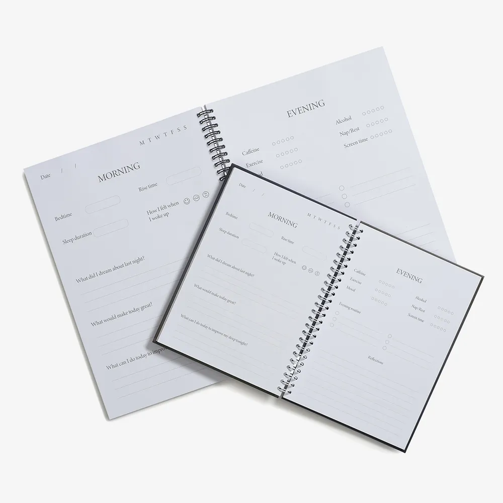 Sleep journals from Prodigi