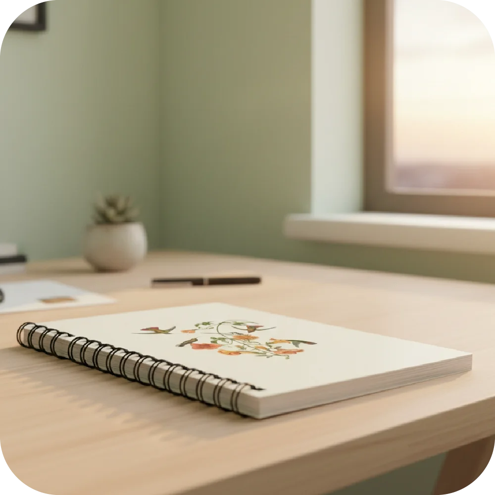 Spiral notebook