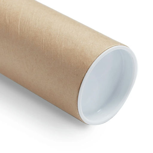 Tube packaging cap end