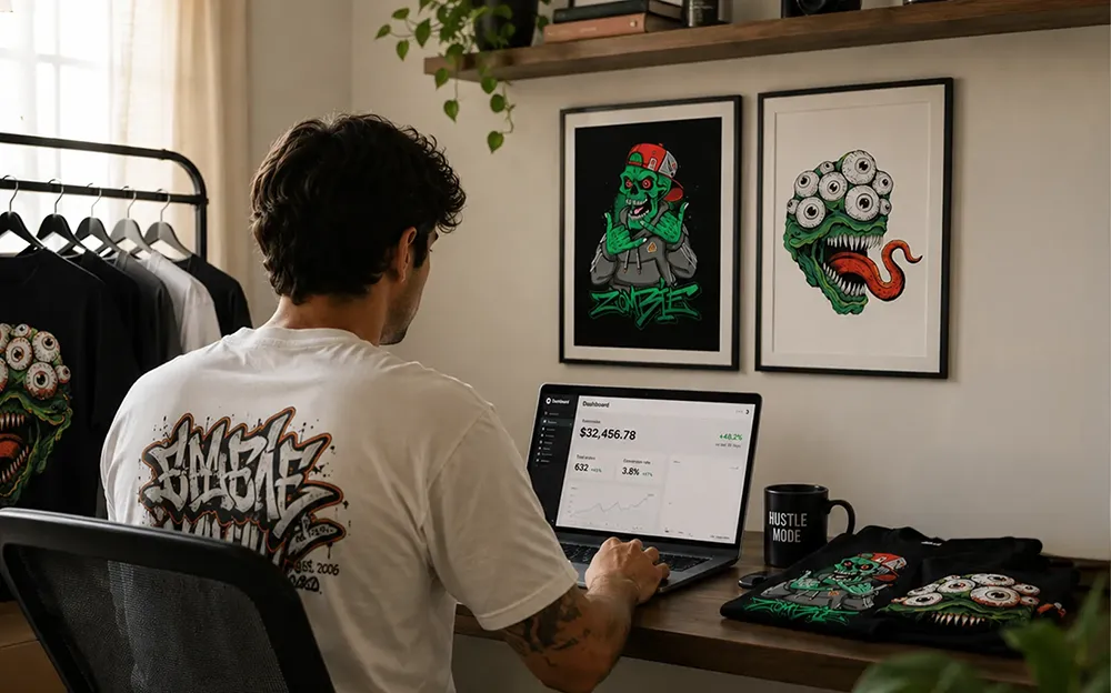 Print on demand wall art